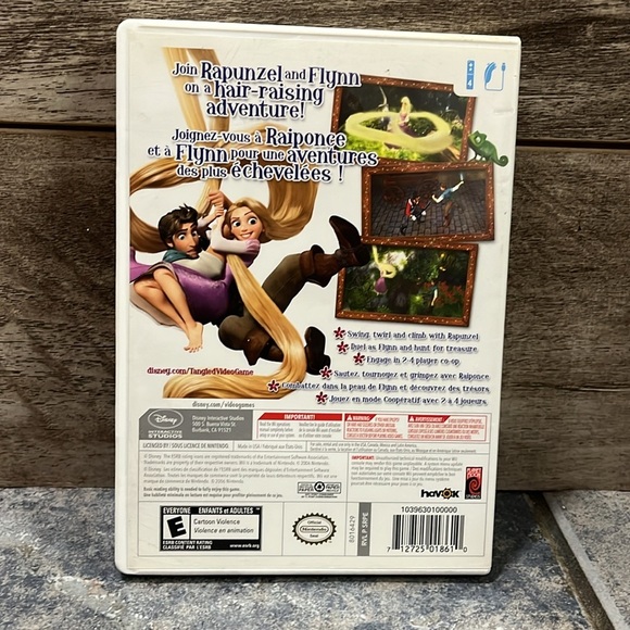 5 for $60 - Disney Tangled Wii Game - Picture 4 of 4